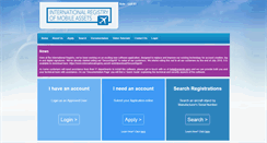 Desktop Screenshot of internationalregistry.aero